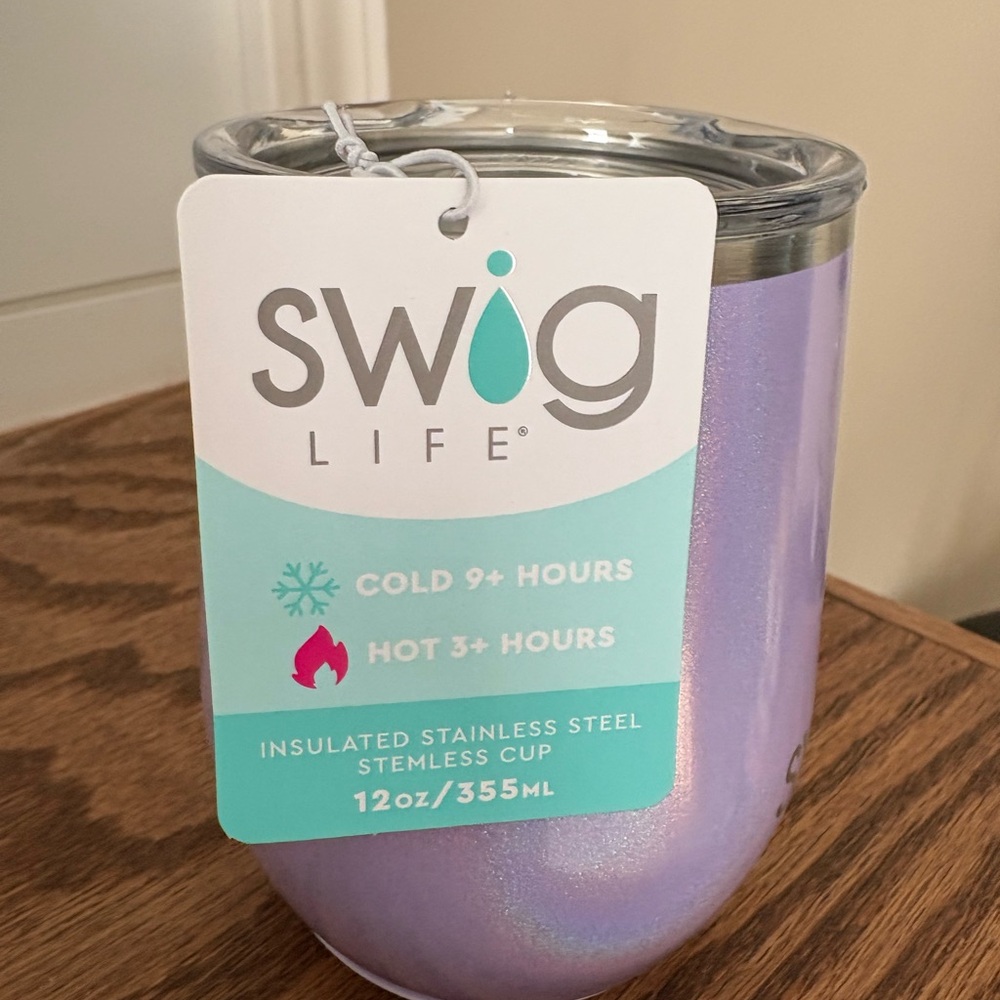 Swig Lavender Stainless Steel Tumbler - Picture 2 of 5